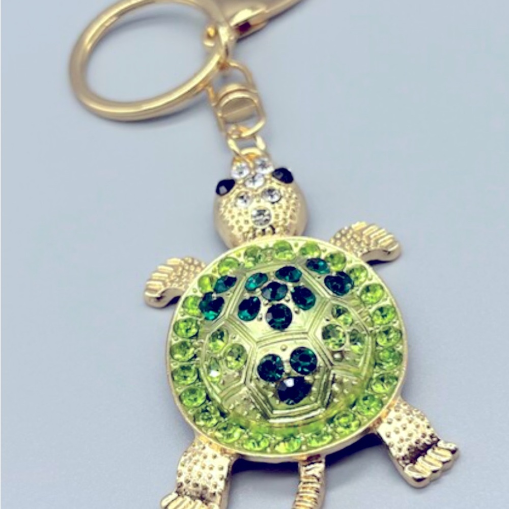 Turtle Bag Charm/ Key Chain - Picture 2 of 3